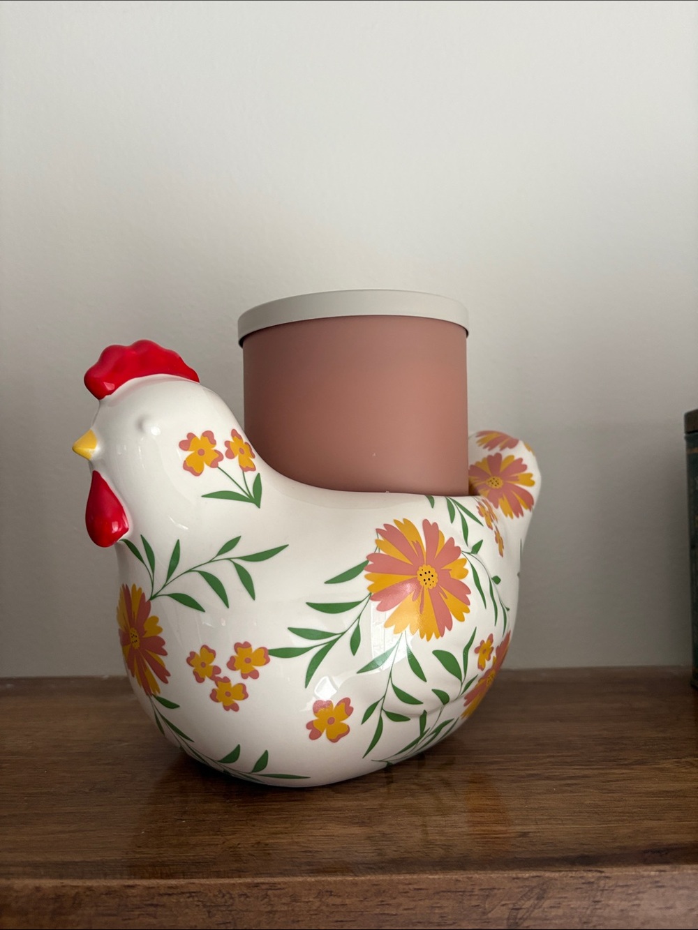 Bath & Body Works Chicken Candle Holder